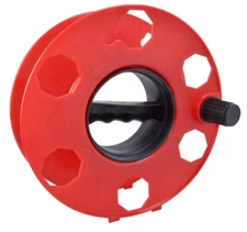 Tangle Free Cord Storage Wheel Smooth Reeling Rope Hose Lightweight Heavy Duty