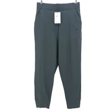 NWT NIKE Bliss Luxe Training Pants Joggers Dri-Fit DARK SMOKE GRAY Size M L XL