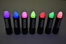 Moon Creations Intense UV Blacklight Reactive Pastel Blacklight Lipstick 5g