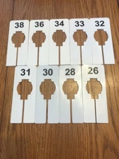 Clothing Rack Rectangular Size Divider Women's Assortment Hanger Retail Store