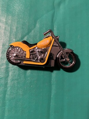 Butane Cigarette Lighter Shaped Like A Motorcycle Used Works