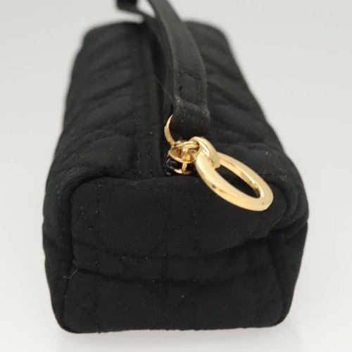 Christian Dior Lady Dior Pochette Nylon Nero Autore 122410 - Foto 5 di 18