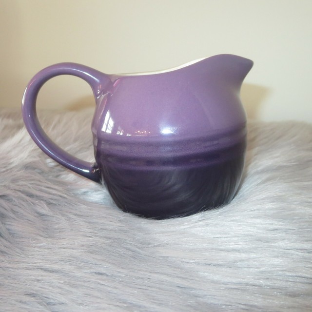 Cassis Purple Le Creuset Creamer Jug 9 Oz For Sale Online Ebay