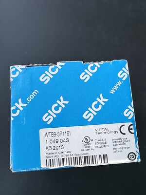 SICK WTB9-3P1161 Photoelectric Sensor New One WTB93P1161 Free Shipping