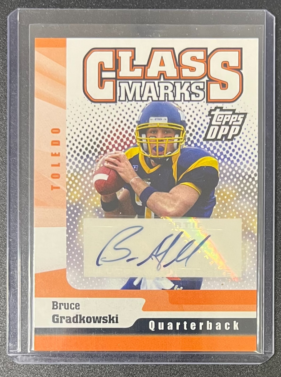 Bruce Gradkowski Topps Draft Picks & Prospects Class Marks #CMBG Autograph