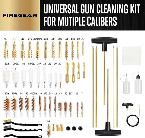 Advanced Universal Gun Cleaning Supplies - Black Case with Comprehensive Tools - Picture 9 of 10