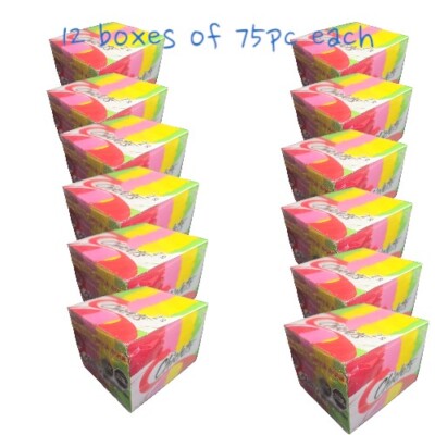 12 boxs Adams Gum 75 x 2 units - Chiclets Mix flavors Mexican gum 900-pc total