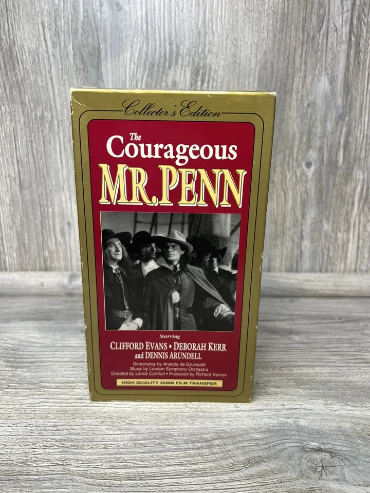 Courageous Mr. Penn (VHS, 2001) - Image 3 of 4