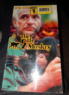 The 5TH Monkey VHS  Ben Kingsley NEW SEALED w/ Watermark 