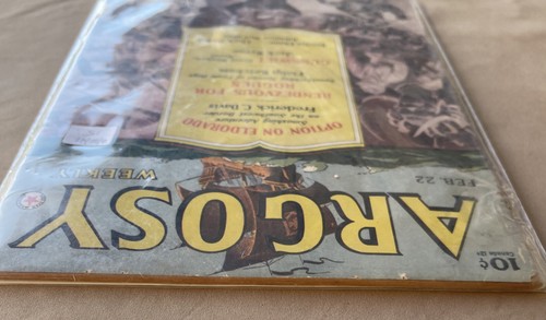 ARGOSY Weekly 1941 February 22 Pulp Magazine RENDEZVOUS FOR ROGUES - Picture 4 of 12