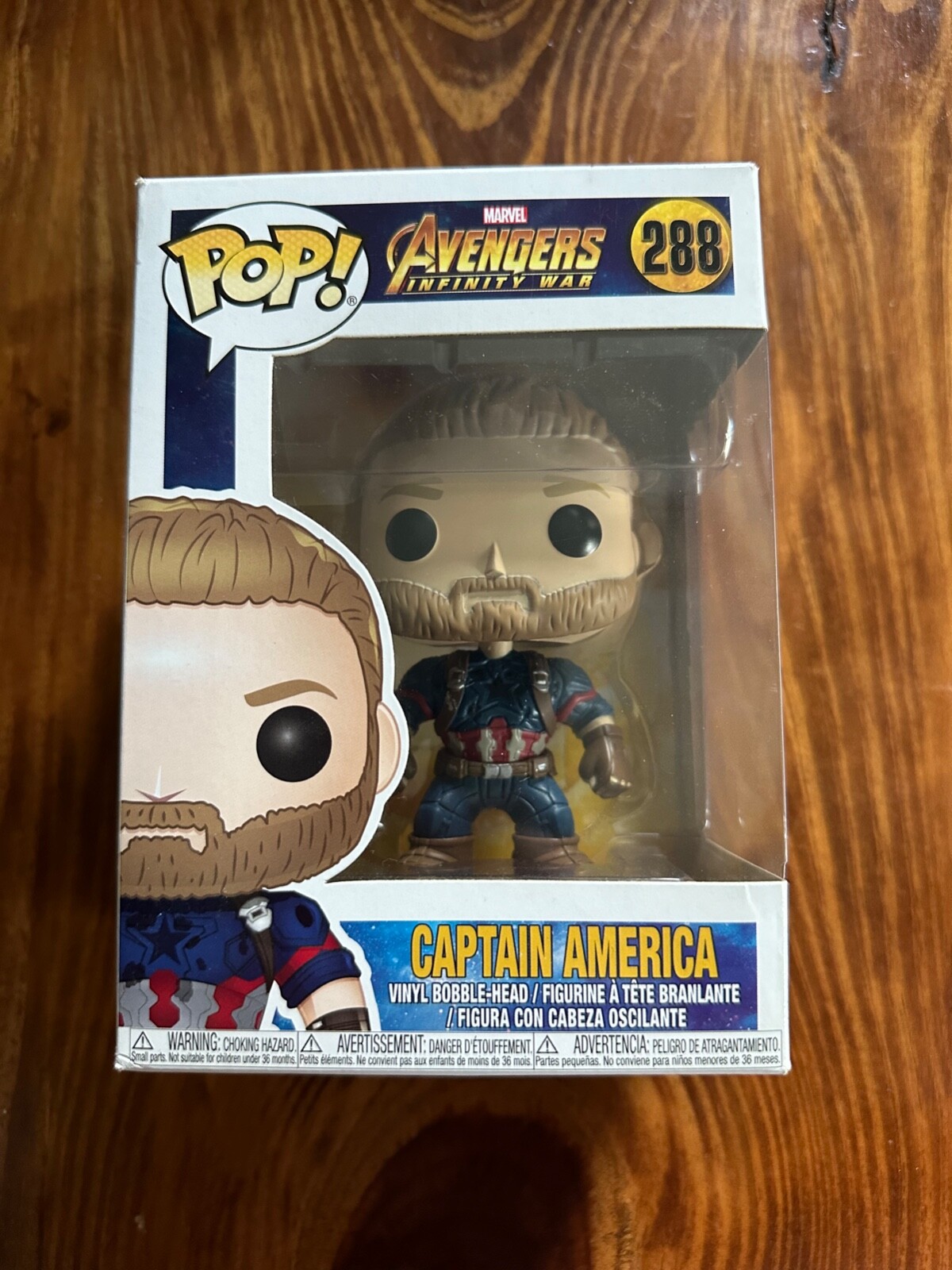 Funko Pop! Marvel Avengers: Infinity War Captain America #288