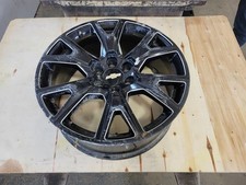 2022 SIERRA 22 INCH BLACK Y SPOKE WHEEL OPT SEZ 22X9 BENT 22-22