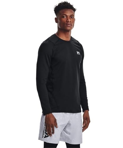 1366068 Мужская экипировка Under Armour ColdGear Fitted Crew Черныйбелый XLarge 9390₽
