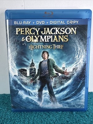 Percy Jackson  the Olympians: The Lightning Thief (Blu-ray/DVD, 2010, 2-Disc...