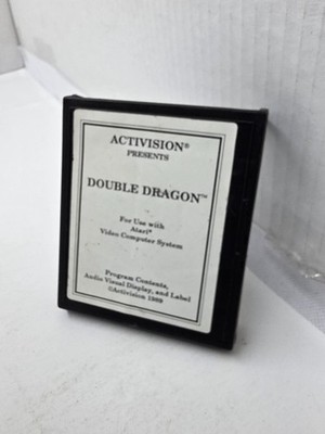 NEVER USED RARE PAL DOUBLE DRAGON FOR  ATARI 7800 + 2600 + PLUS  RETRON 77 #P11
