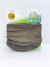 Buff CoolNet UV Insect Shield Neck Gaiter Adult OSFA Olive Green - NEW