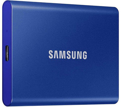 Samsung T7 Portable USB 3.2 1TB Externe Solid State Drive Blau