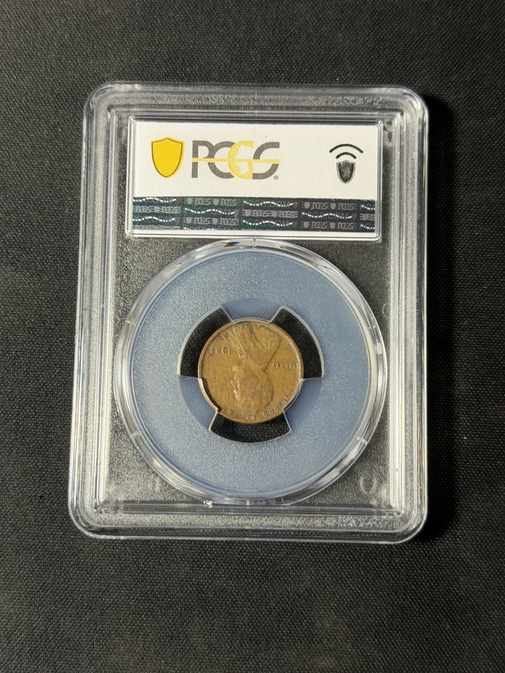 1925 PCGS VG10 Reverse Lamination Error Wheat Cent - Image 2 of 2