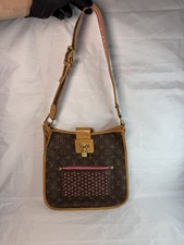 Louis Vuitton Monogram Perforated Musette Fuchsia Crossbody Limited Edition 2006