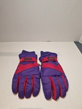 Thinsulate Snow Ski Gloves Mens M Nylon Polyester Blend Activewear Insulated