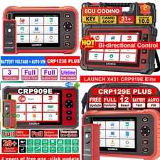 2025 LAUNCH CRP919E CRP129E CRP123E PLUS Car Diagnostic Tool All System Scanner