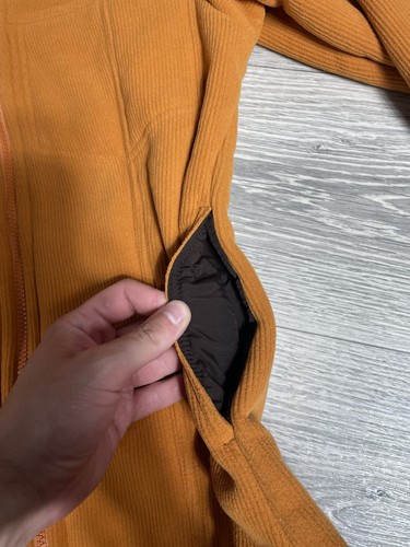 Vintage Patagonia Synchilla Orange Fleece Zip Up Women Size S Small Full Zip - Picture 4 of 10
