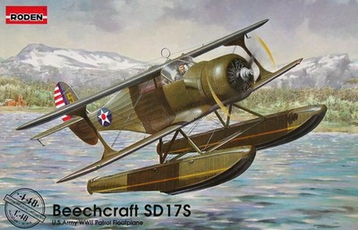 Roden 1/48 448 Beechcraft SD17S Amerikanisch Wasserflugzeug Modell Flugzeug Set
