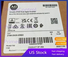 NEW Allen Bradley 2198-D020-ERS3 Kinetix 5700 Dual Axis Inverter