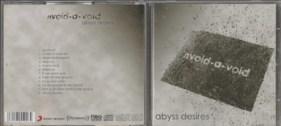 Płyta CD Avoid-A-Void - Abyss Desires 2009 I Wydanie ______________________ 