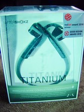 AfterShokz AS660 Bluetooth Headphones - Gray Works 100 IOB