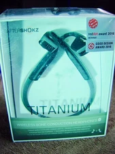 AfterShokz AS660 Bluetooth Headphones - Gray Works 100% IOB