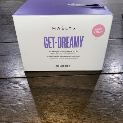 MAELYS Get-Dreamy overnight toning body whip 6.8 oz NEW  sale NEW PACKAGING