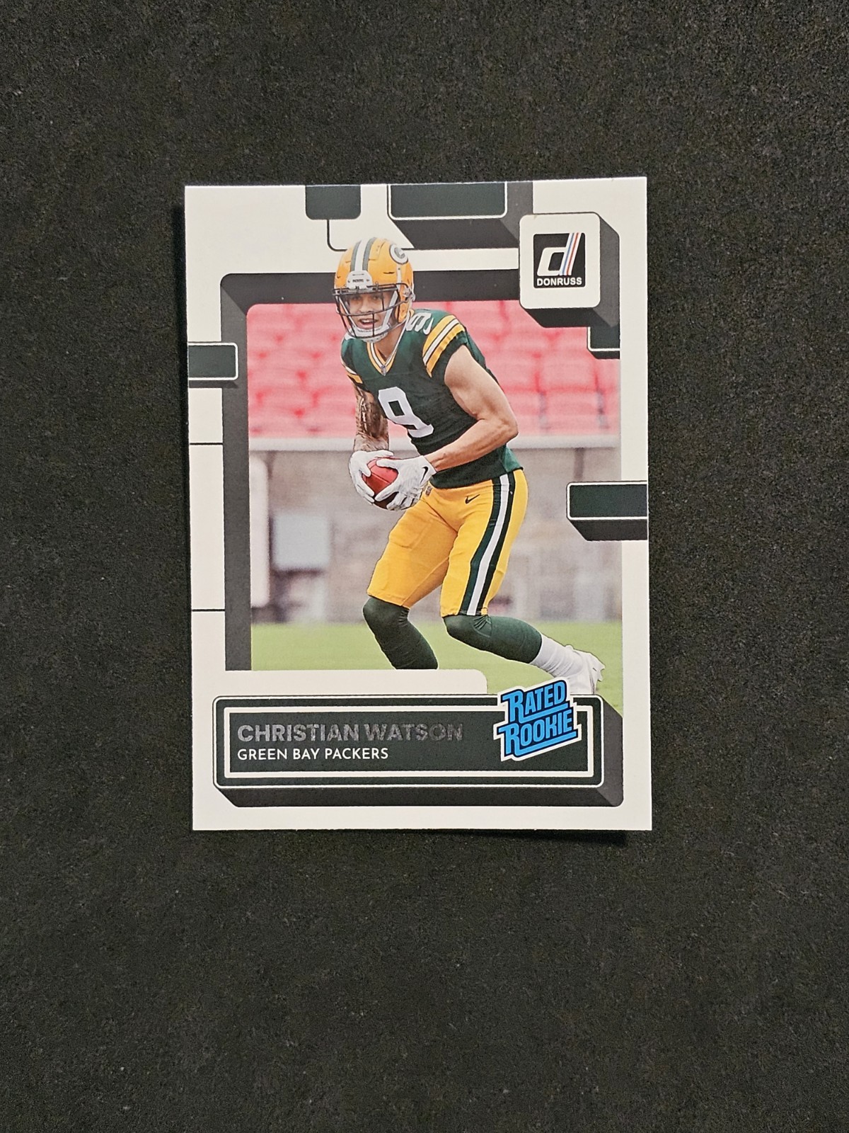 2022 Panini Donruss - Rated Rookie Christian Watson #319 (RC)