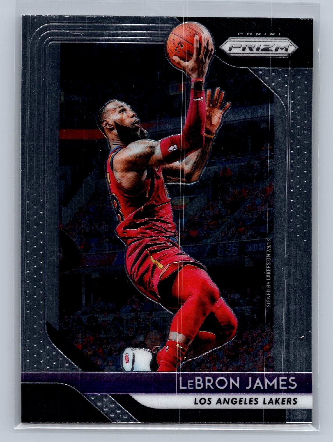 LeBron James Los Angeles Lakers 2018-19 Prizm Panini #6 NBA Card