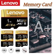 Lenovo SD Card Micro TF Flash Card V60 U3 Mini SD TF Memory Card Camera Drone PC