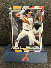 2026 Topps Series 1 Colby Thomas RC Independence Day #7/76 Athletics #213