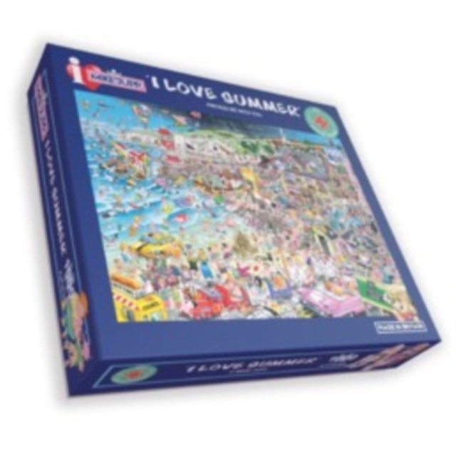 Mike Jupp Jigsaw Puzzles  I Love Summer  1000 Piece Jigsaw Puzzle For Adults  Ma