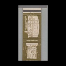 Matchbook Cover - Ft. Lauderdale, FL Chris Wagner's Seven Pillars