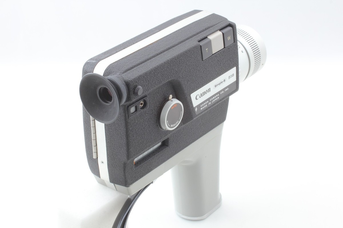 Near MINT in Box] Canon Single-8 518 Auto Zoom 8mm Film
