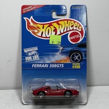 Hot Wheels Ferrari 308 GTS Collectors Number 496 16303 Mattel 1995