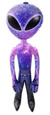 63" GALAXY COLOR ALIEN INFLATE INFLATABLE TOY pool swimming summer new