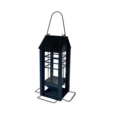Big Size Metal Hanging Bird supplier Having Clear Window For Outside Decoration