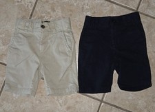 LOT OF 2 BOYS CHILDREN'S PLACE NAVY KHAKI UNIFORM SHORTS SIZE 5