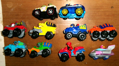 Nickelodeon Paw Patrol Druckguss x 10