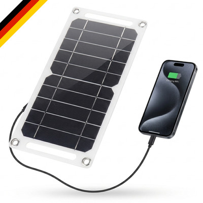 35W SunPower USB Solarpanel Ladegerät 5V tragbar für Handy Powerbank-