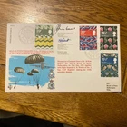 GB 1982 British Textiles RFDC13 Flown & Signed RAF FDC BFPS1781 SHS 1482/1600