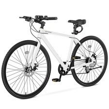 MOPHOTO Hybrid Bikes, 29 inch Adults Bike 700C Bikes 8 Speed w/ Aluminum Frame