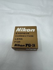 NIKON +0.5 EYEPIECE CORRECTION LENS  FOR Nikon FG・EM・F-501 Diopter in Box