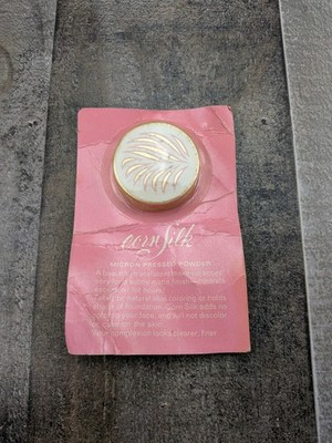 Vintage Shulton Corn Silk Pressed Micron Powder Translucent No-Color 