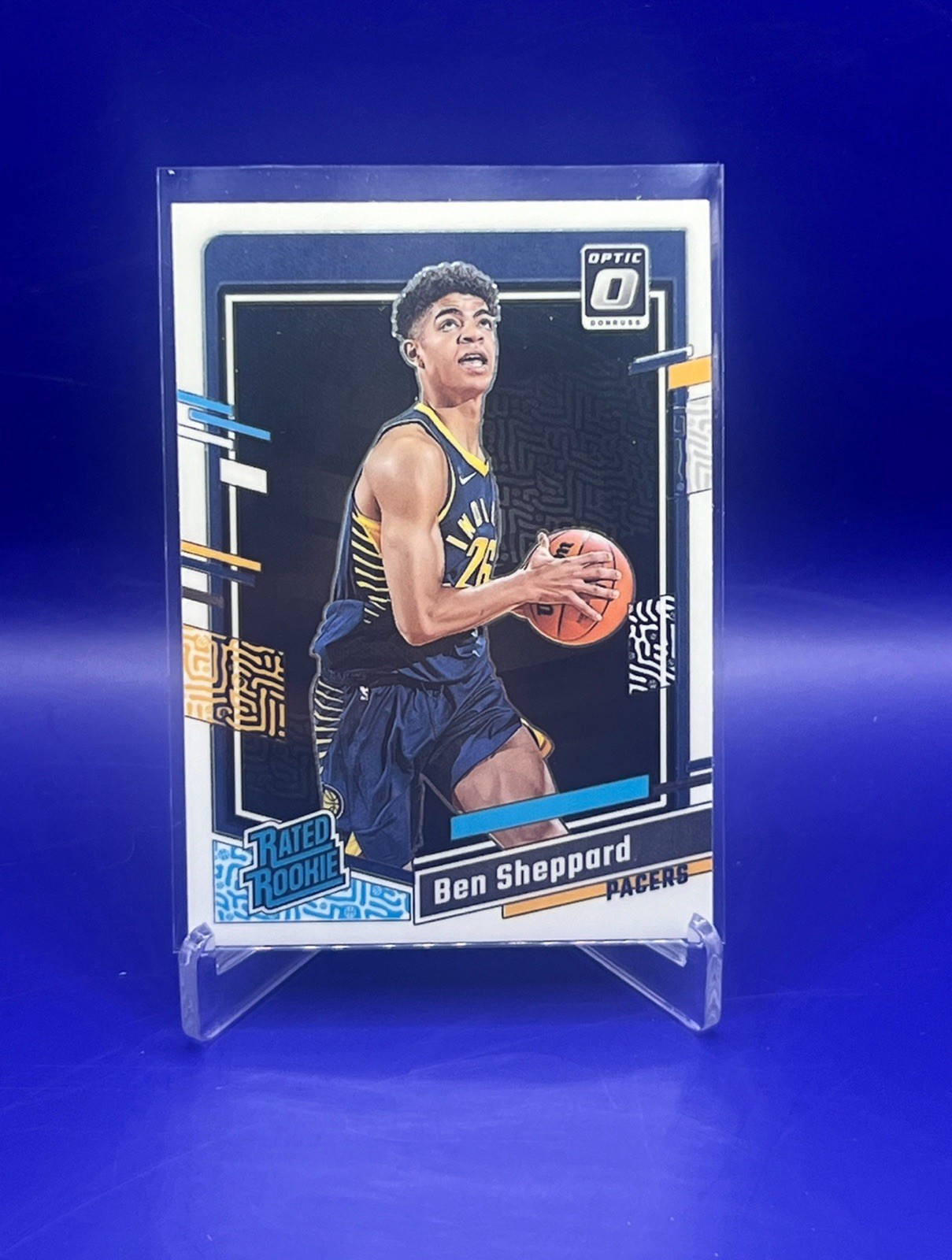 2023-24 Panini Donruss Optic Basketball Ben Sheppard #221 Rated Rookie RC Pacers